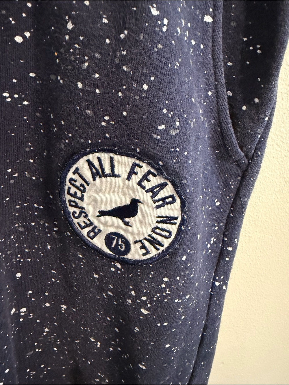 Staple Pigeon Speckled Jogger Sweatpants Navy Streetwear Men’s XL - Picture 4 of 10